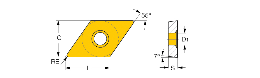 DCMT 3-1-PF IC807