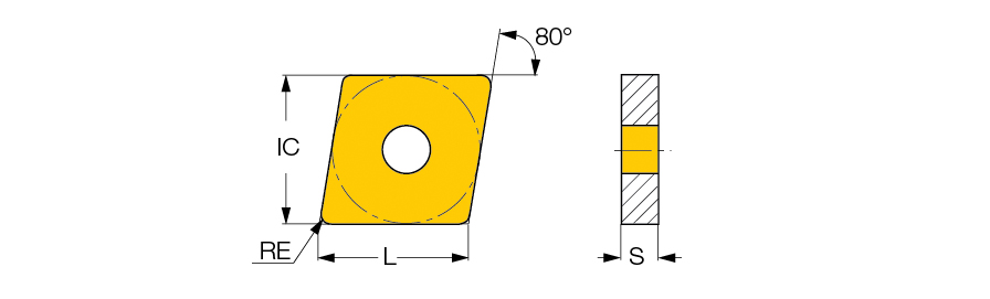 CNMG 431-NF IC907