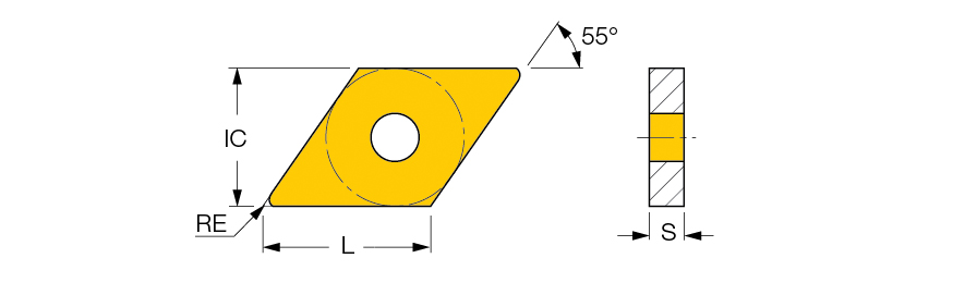 DNMG 432-GN IC8150