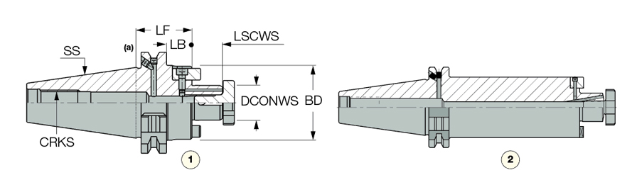 DIN69871 40 SEM32X 60 C