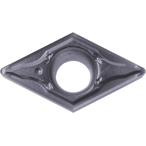 DCGT 21505 MFP-GF PR1225, 0.0079″ Corner Radius, 3/32″ Thick, 1/4″ Inscribed Circle, MEGACOAT, Diamond, Turning Indexable Insert