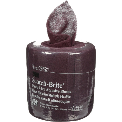 Scotch-Brite Multi-Flex Sheet Roll MX-SR 07521 A/O Very Fine 8″ × 20 ft