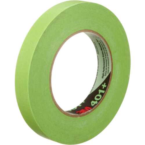 3M High Performance Green Masking Tape 401+ 18 mm × 55 m