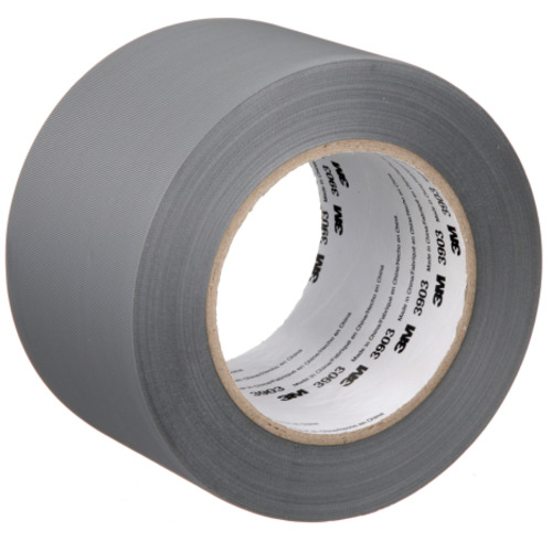 3M Vinyl Duct Tape 3903 Gray 3″ × 50 yd 6.5 mil 18 per case 
Individually Wrapped Conveniently Packaged