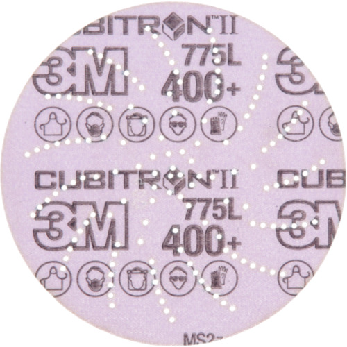 3M Xtract™ Cubitron™ II Film Disc 775L, 400+, 5 in, Die 500LG, 50/Inner,
250 ea/Case