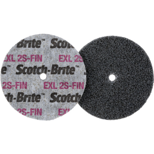 Scotch-Brite EXL Unitized Wheel XL-UW 2S Fine 3″ × 1/4″ × 1/4″