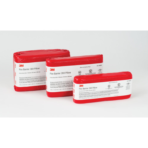 3M Fire Barrier Pillows FB249 Small 2″ × 4″ × 9 Inch