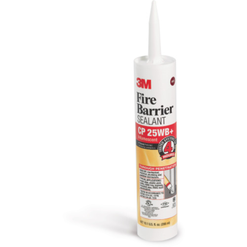 3M Fire Barrier Sealant CP 25WB+ Red 10.1 fl oz Cartridge