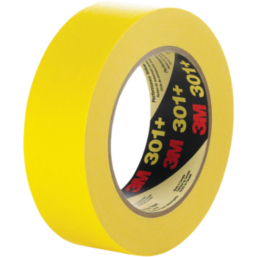 3M Performance Yellow Masking Tape 301+ 48 mm × 55 m 6.3 mil