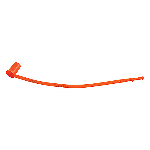 Red Polypropylene Security Seal 8.125″