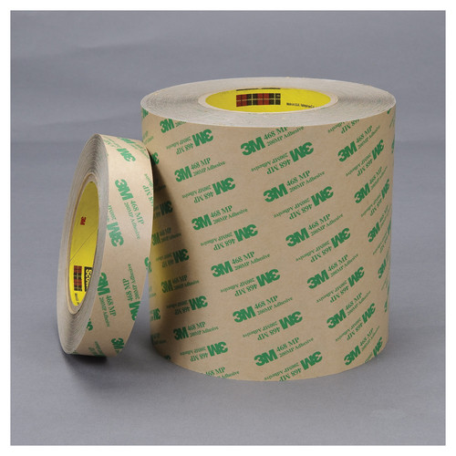 3M™ 7000124309 High Performance Transfer Tape, 60 yd L x 48 in W, 9.2 mil THK, 5 mil 200MP Acrylic Adhesive, Clear
