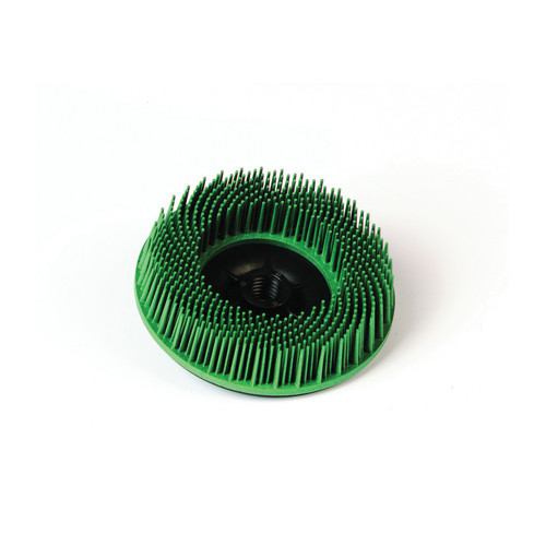 Scotch-Brite 7100138180 Straight Bristle Disc, 7 in Dia Brush, 7/8 in Center Hole, Ceramic Fill