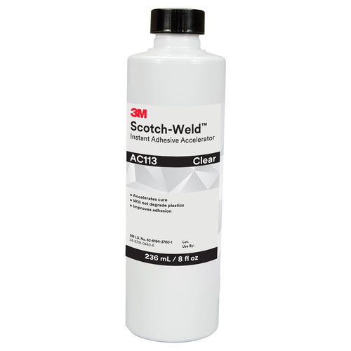 Scotch-Weld 7100079891 General Purpose Instant Adhesive Accelerator, 8 fl-oz Container Bottle Container